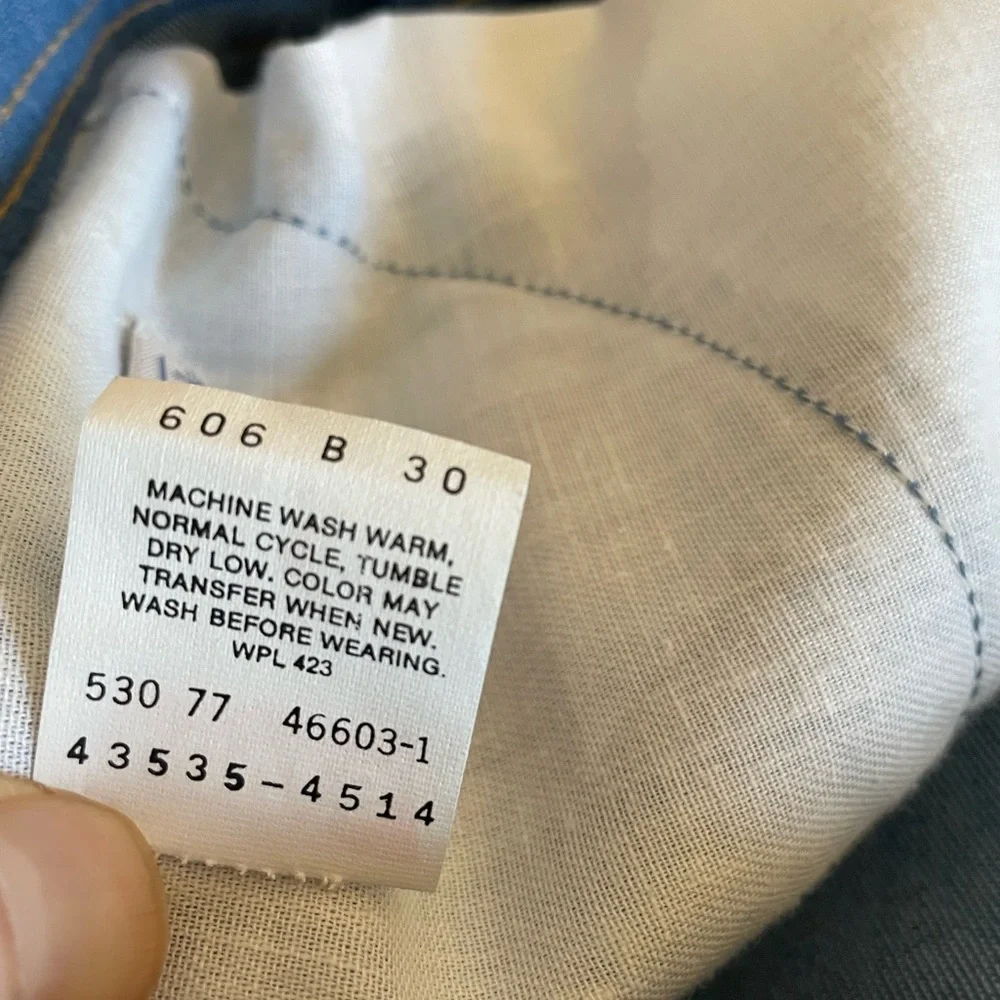 LEVI'S Orange Tab Vintage 70's Jeans WITH A SKOSH‎ MORE COMFORT Size W40 L34
